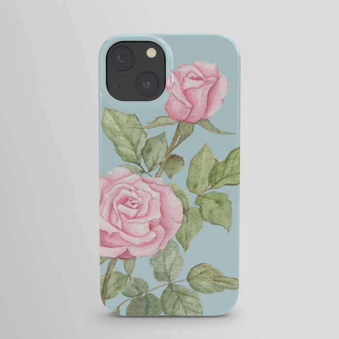 Garden Roses in Bloom iPhone Case