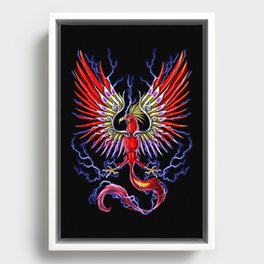 Thunderbird Mythical Bird Framed Canvas