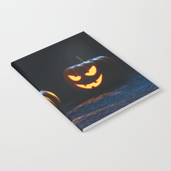 Halloween Pumpkin Lantern Notebook