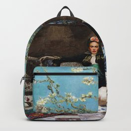 Oriental Lovers Backpack | Pearl, Digital, Sakura, With, Oriental, Gay, Collage, The, Frida, Lovers 