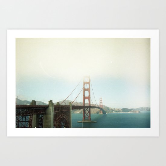 Golden Gate Art Print