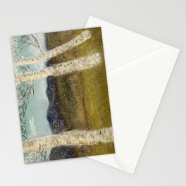 Birch Trees Stationery Card