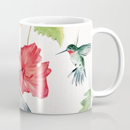 Hummingbirds and Hibiscus  Coffee Mug