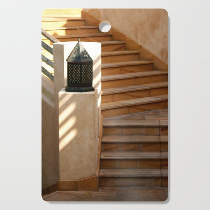 Dubai Stairs Architecture Cutting Board