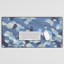 military camouflage Desk Mat