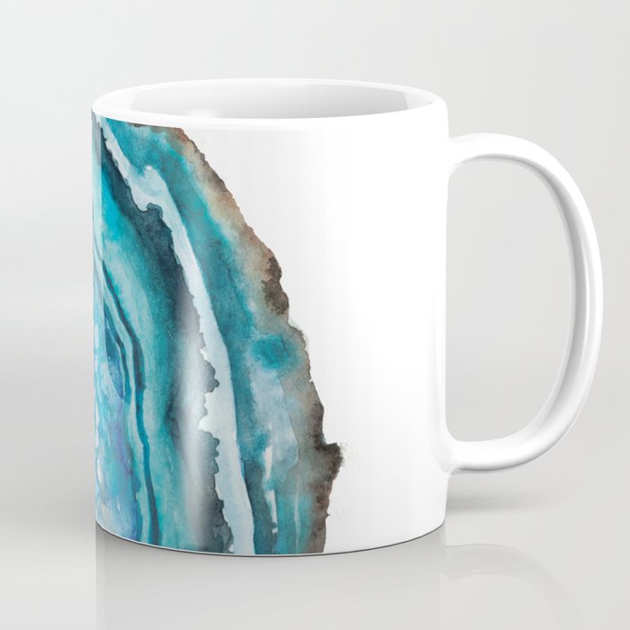 Section of Turquoise Agate Coffee Mug