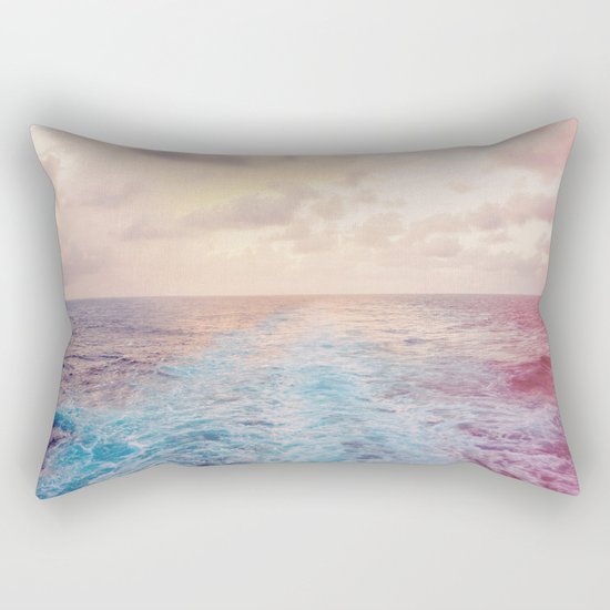 Sea Tracks Rectangular Pillow
