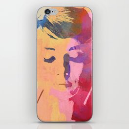 water color portrait iPhone Skin
