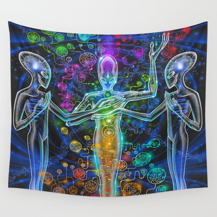 New Codes New Possibilities Wall Tapestry