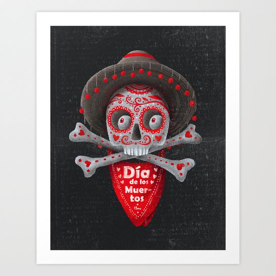 Día de Muertos Art Print