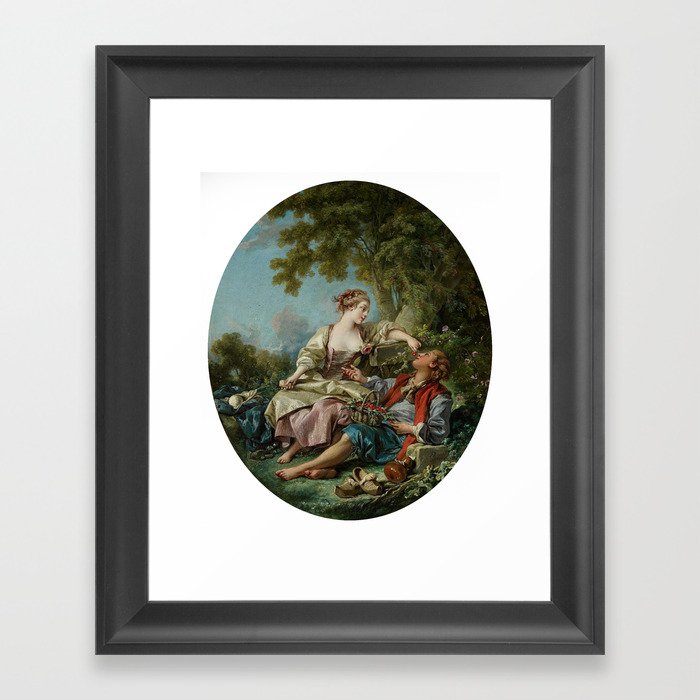François Boucher Rococo Art  Framed Art Print