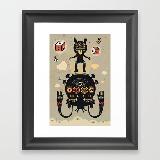 Monstertrap Framed Art Print