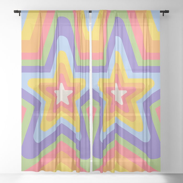 StarBeat Pride Sheer Curtain