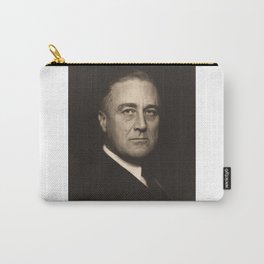 Portrait of Franklin D. Roosevelt  Carry-All Pouch | Portrait, Democrat, Americanhistory, Photo, Franklinroosevelt, President 