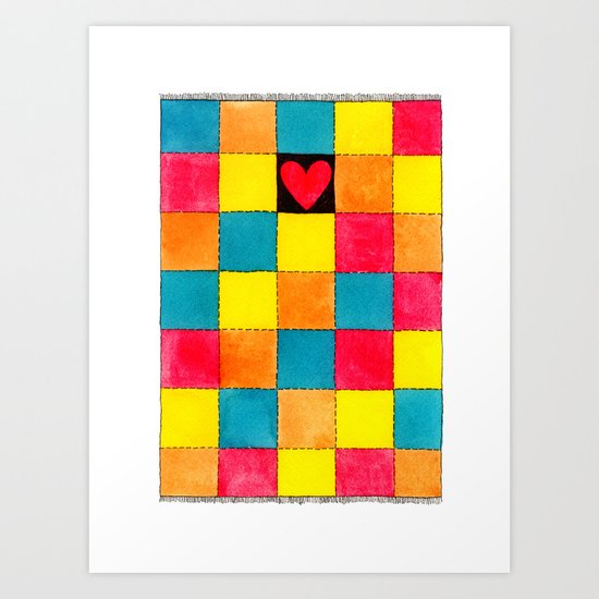 i sewed it myself Art Print