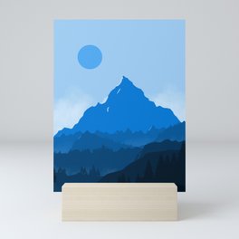Blue Mountains Mini Art Print