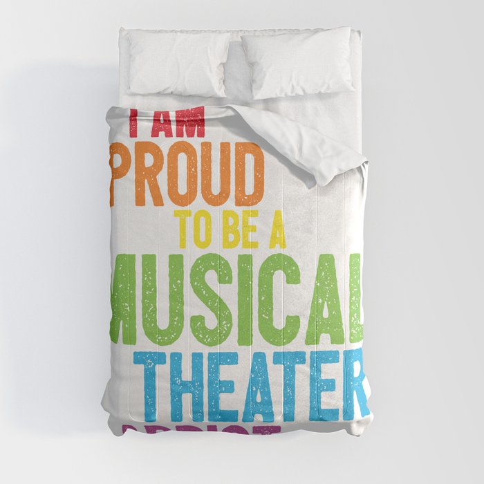 Musical Theater Pride Comforter