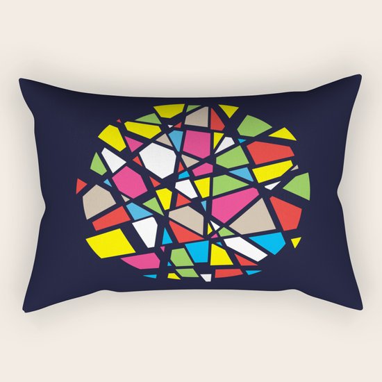 Split Rectangular Pillow