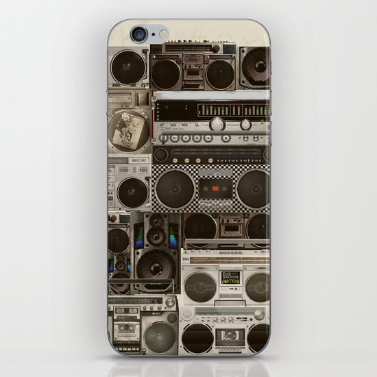 Wall Of Sound iPhone & iPod Skin