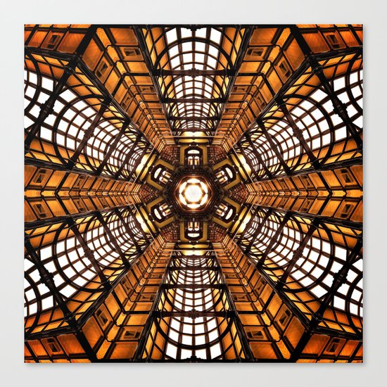 Chamber of Gold Canvas Print