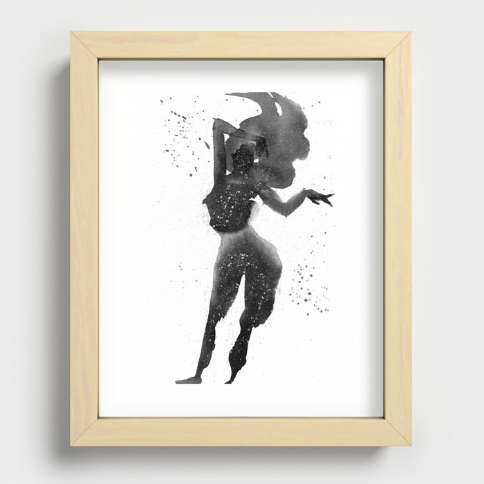 Starry Dance Recessed Framed Print