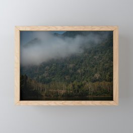 GREEN AT THE RIVER | Framed Mini Art Print