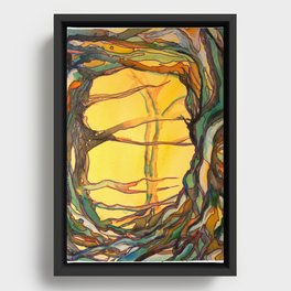 Wear Your Branches 5 Framed Canvas