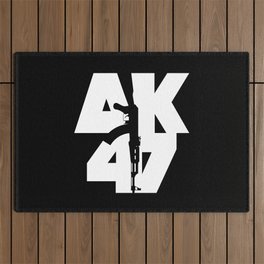 AK-47 Outdoor Rug