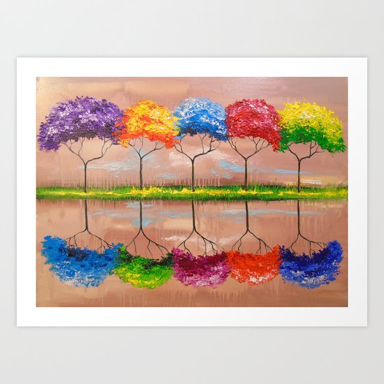 Every tree by its smell Art Print
