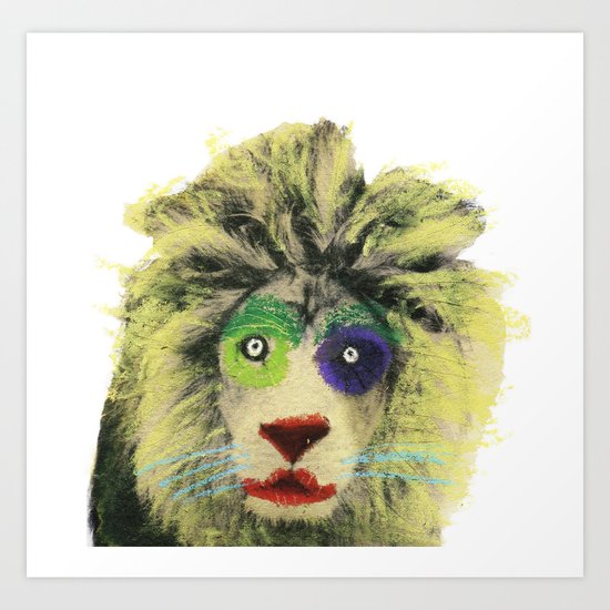 Lion Art Print