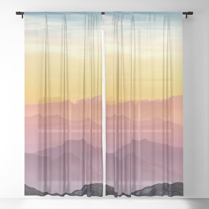 Landscape Sheer Curtain