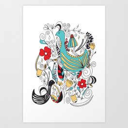 Dream Garden Art Print