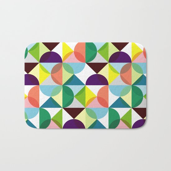 Geometric Pattern #3 Bath Mat