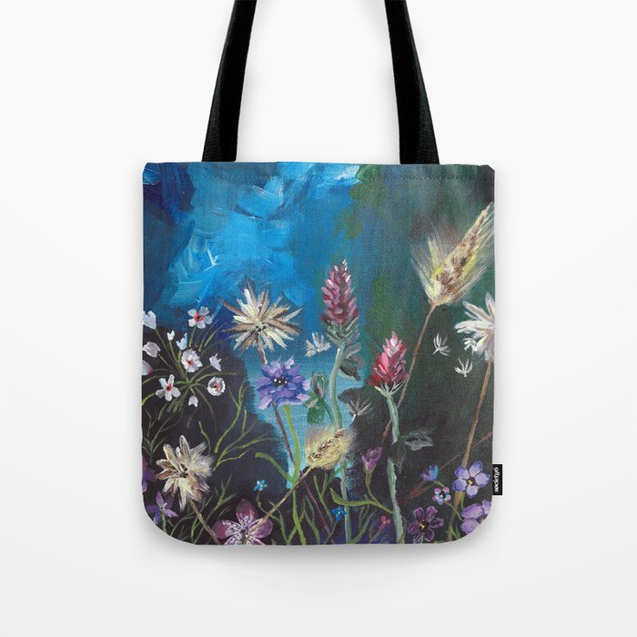 Where the Wildflowers Are Tote Bag