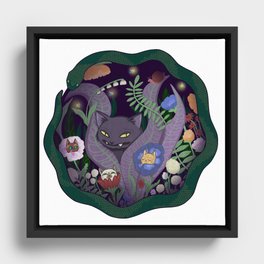 Garden of Fang and Claw Framed Canvas