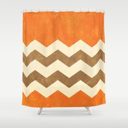 Chevron Texture Shower Curtains Society6