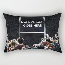 Dope Artist Goes Here Rectangular Pillow