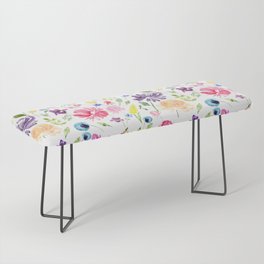 Punchy Blooms Bench