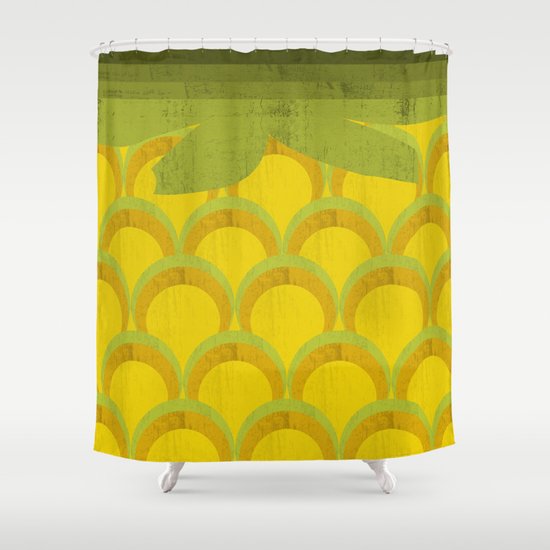 Pineapple Shower Curtain