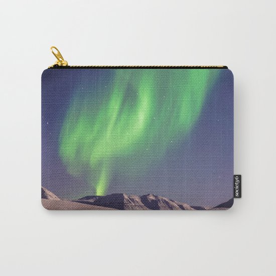 The Northern Lights (Aurora Borealis) Carry-All Pouch