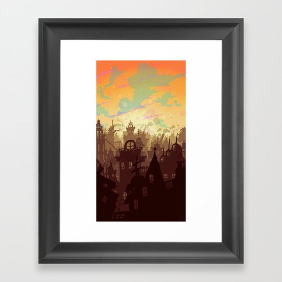 Waiting for the Day Framed Art Print
