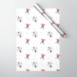 Snow Angels Wrapping Paper