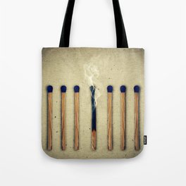 one burnt match Tote Bag