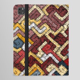 Carpet pattern ultra HD iPad Folio Case
