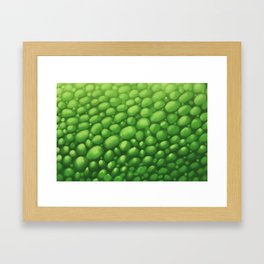 Green Scales Framed Art Print