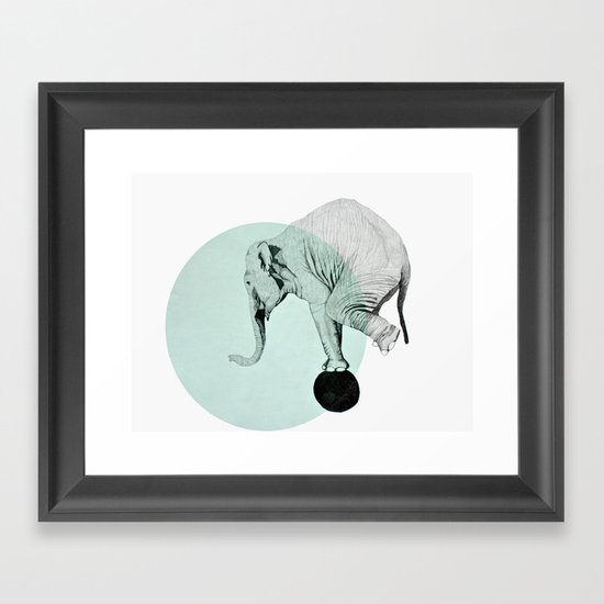 elephant Framed Art Print