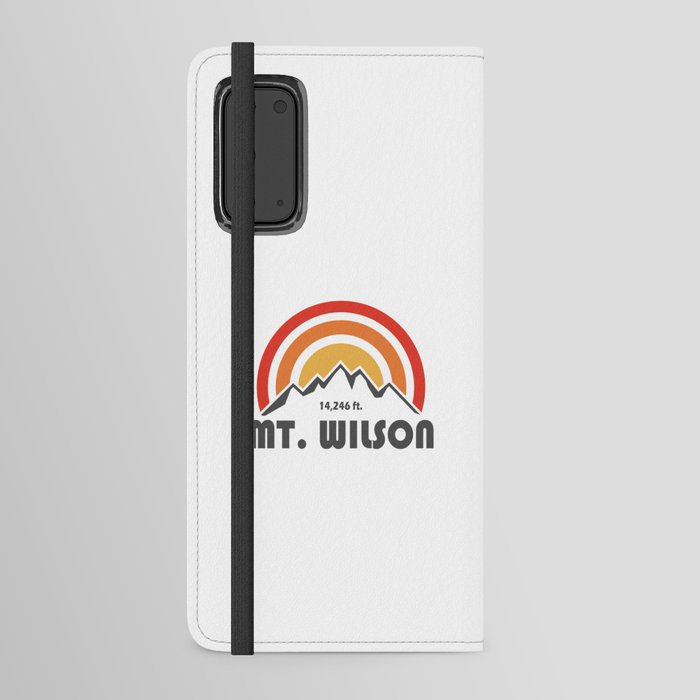 Mt. Wilson Colorado Android Wallet Case