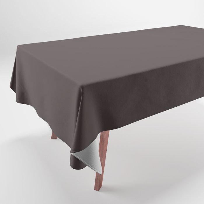 Truffle Black Tablecloth