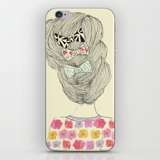 I Love Bows iPhone & iPod Skin