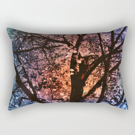 Autumn Sunset Rectangular Pillow